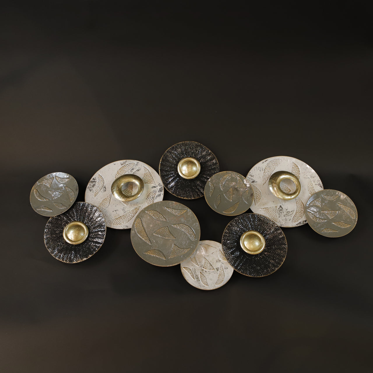 HCHD7308 - Warm Metallic Metal Art