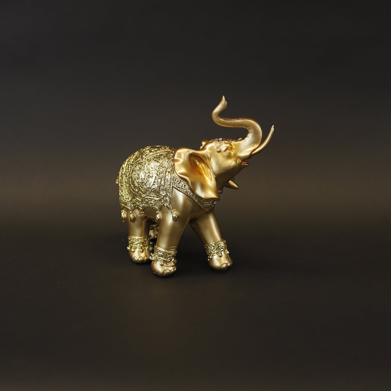 HCHD7781 - L Shiny Gold Elephant