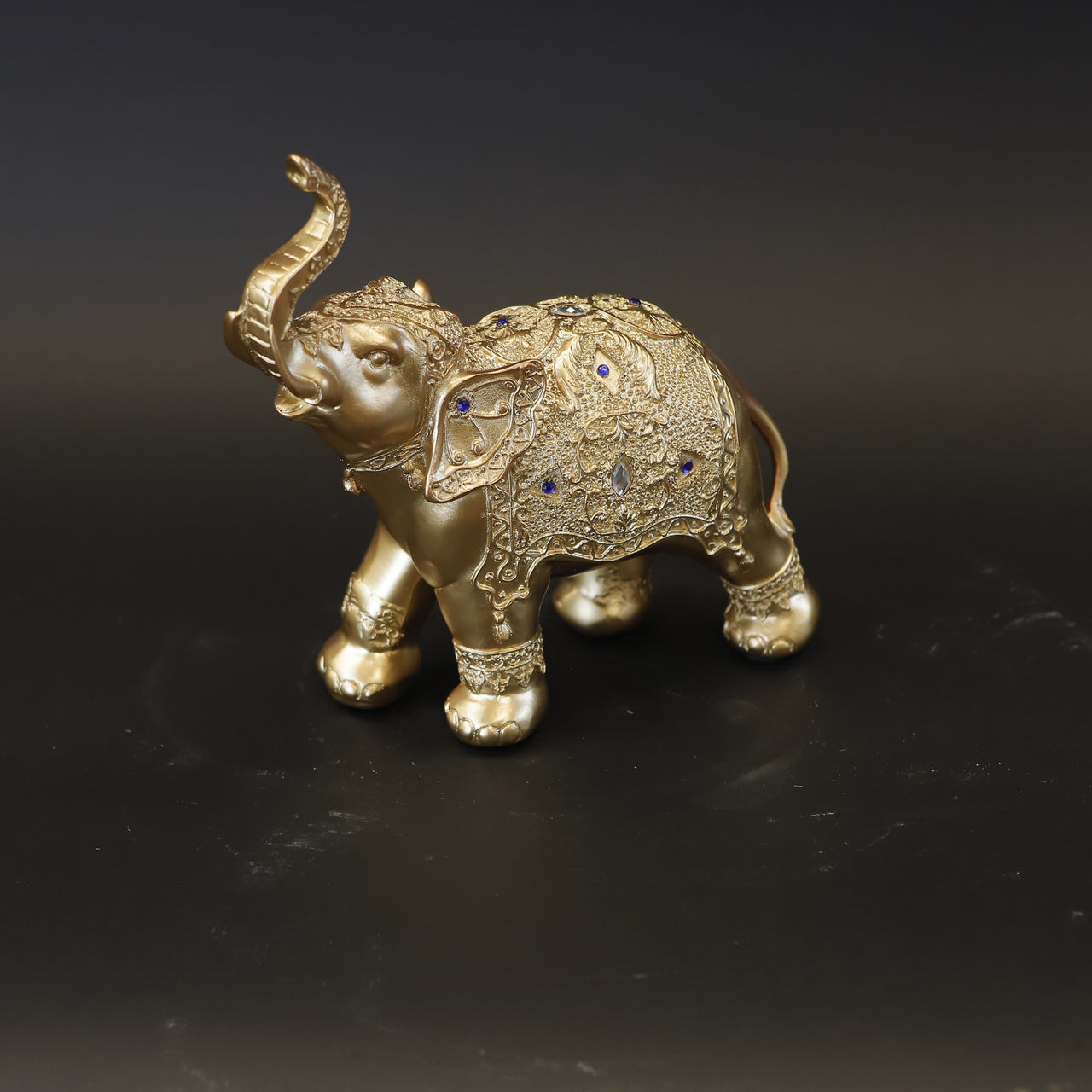 HCHD7782 - S Ornate Gold Elephant