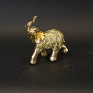 HCHD7790 - M Gold Stone Elephant