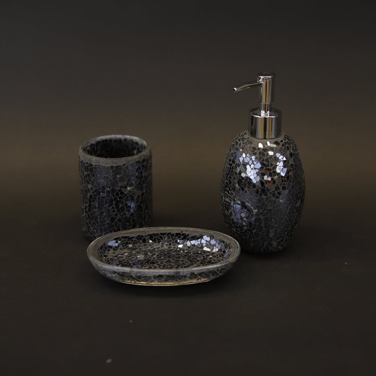 HCHD8100 - Midnight Black Bathroom Set