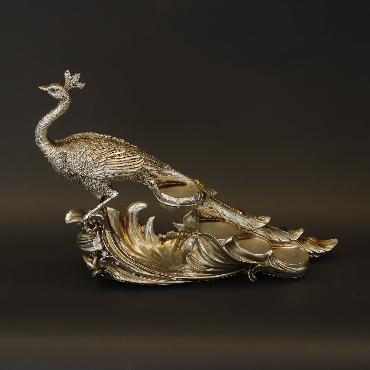 HCHD8220 - Peacock Wine Holder
