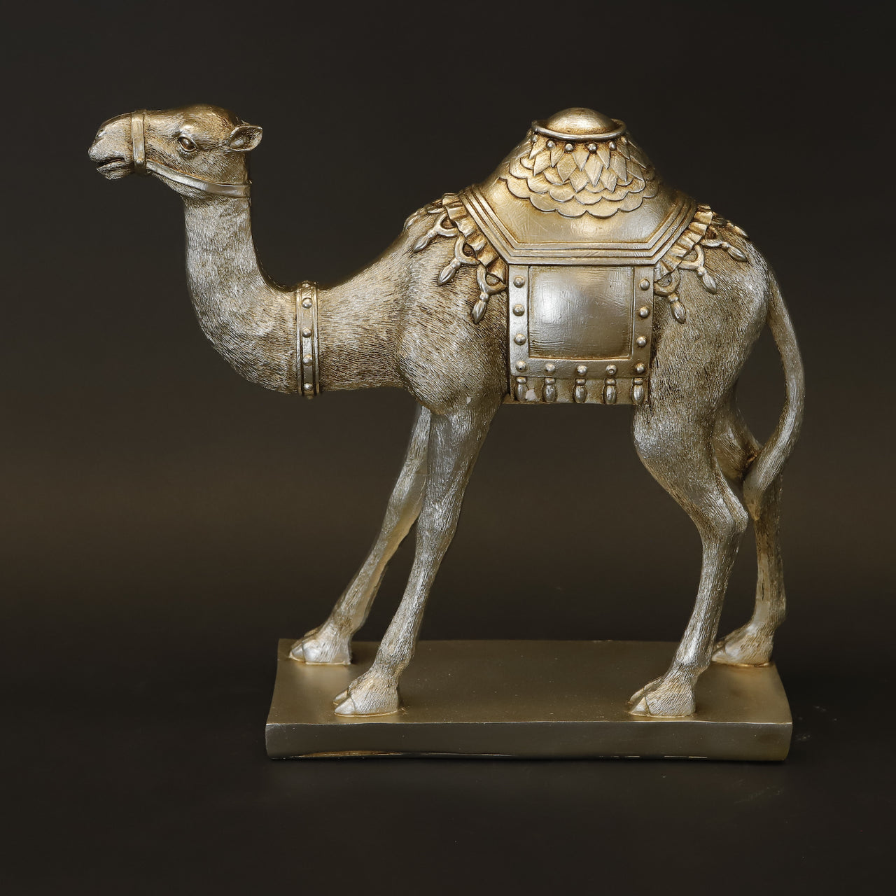 HCHD8222 - Gold Camel on Stand - M