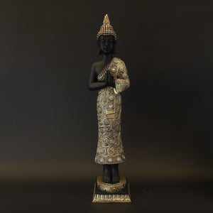 HCHD8234 - Standing Gold Brocade Buddha - M