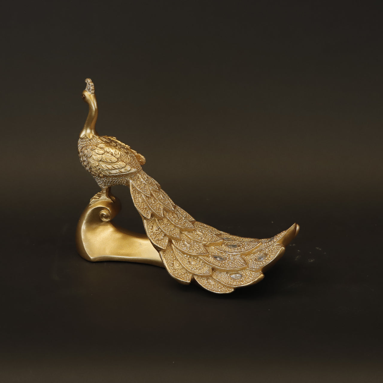 HCHD8239 - Jewelled Peacock on Stand - M