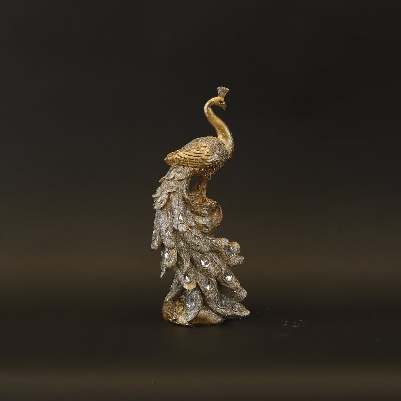 HCHD8240 - Standing Jewelled Peacock
