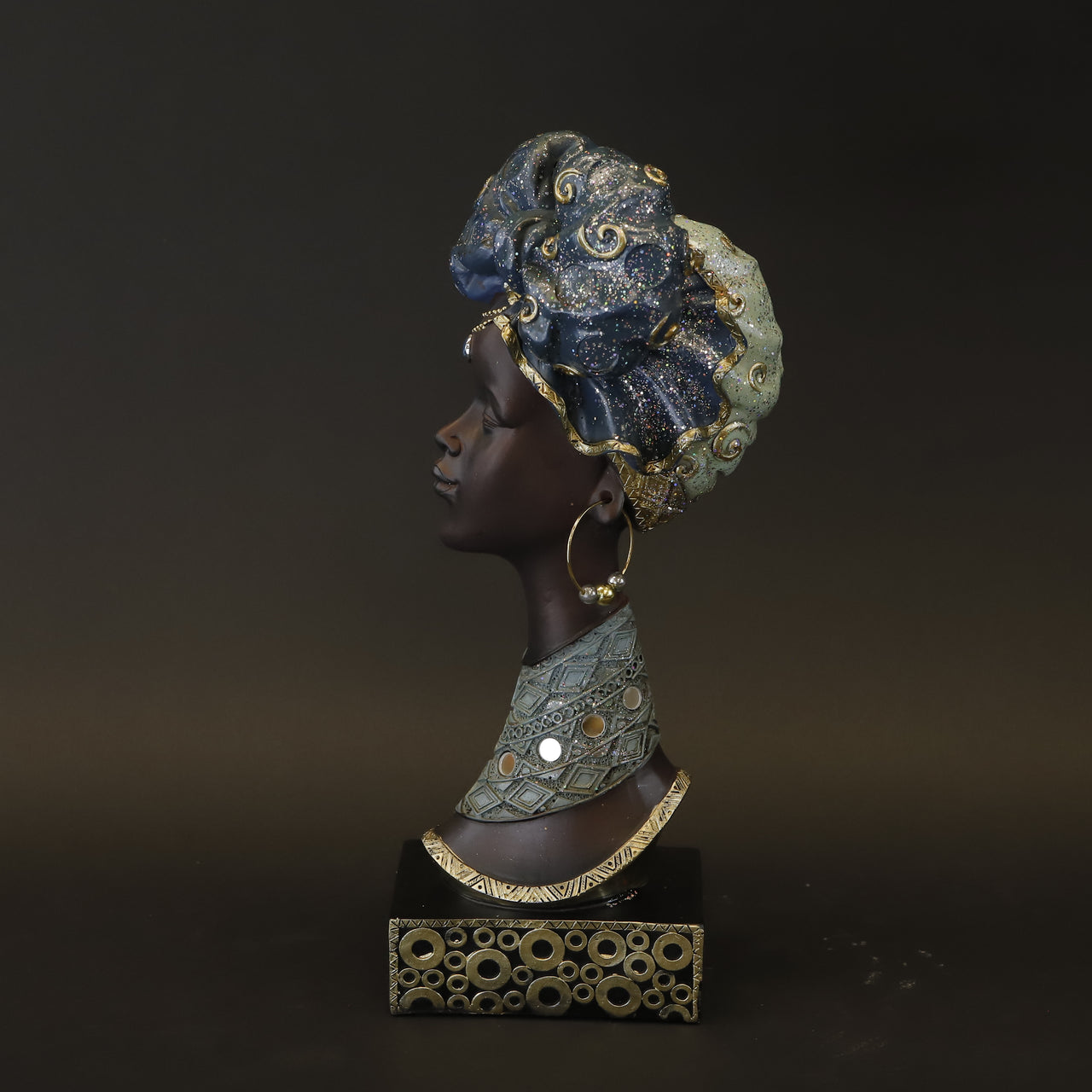 HCHD8255 - African Lady Head - Medium