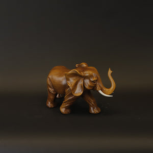 HCHD8279 - S Antique Gold Elephant Right