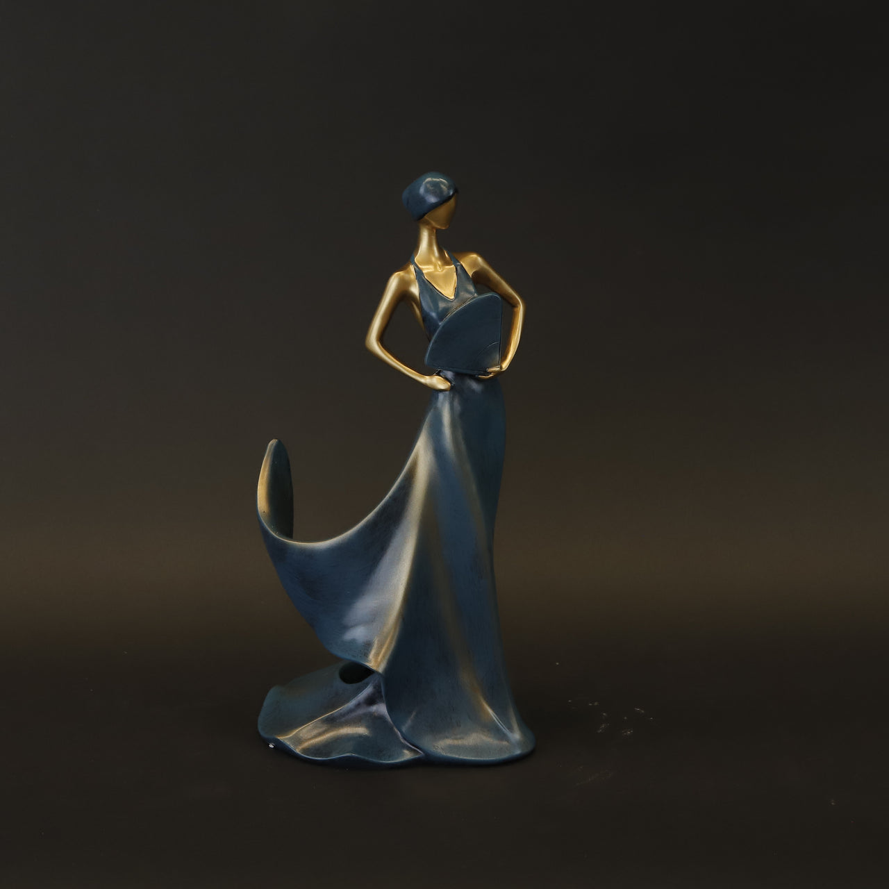 HCHD8288 - Blue Lady Wine Holder