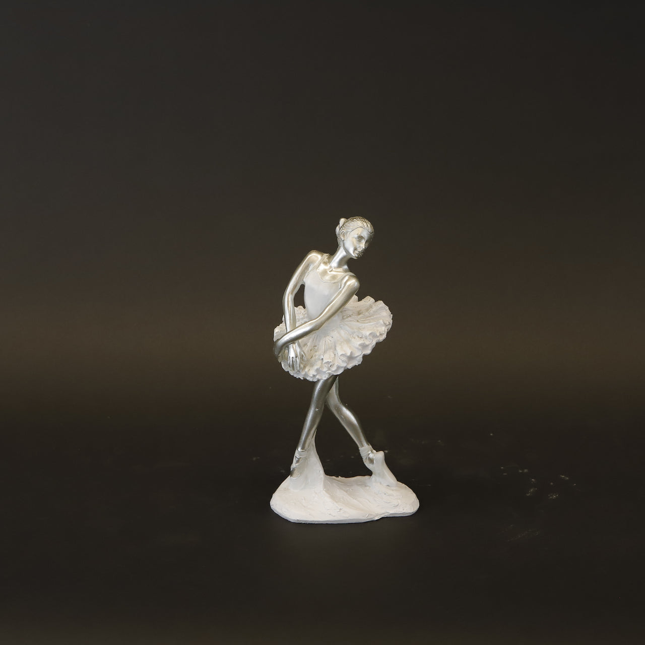 HCHD8306 - Silver Ballerina Crossed Down