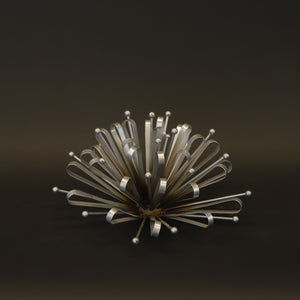 HCHD8513 - L Silver Wall Snowflake