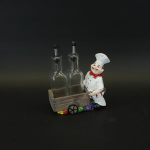 HCHD8523 - Chef Pushing Oil & Vinegar