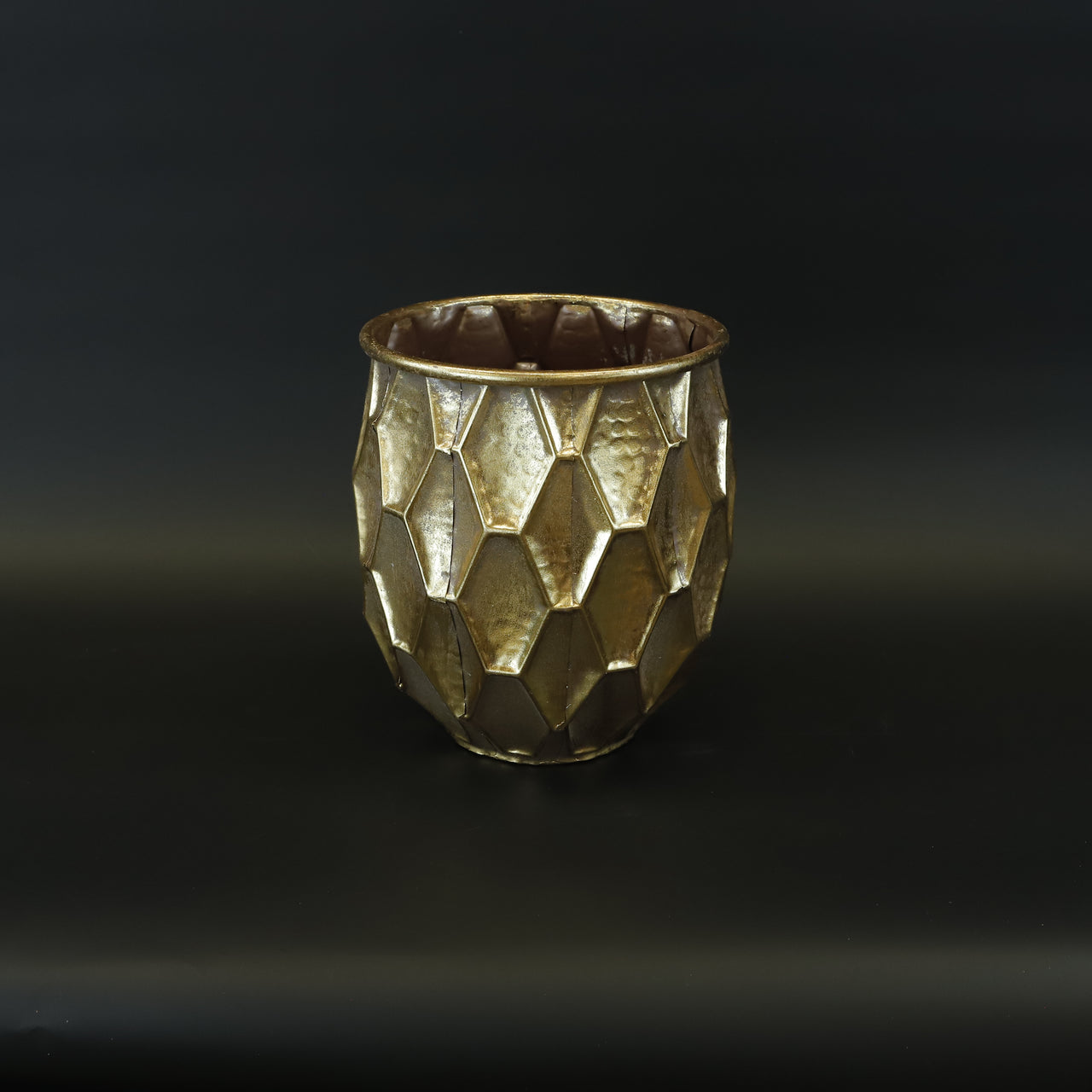HCHD8800 - S Gold Textured Pot