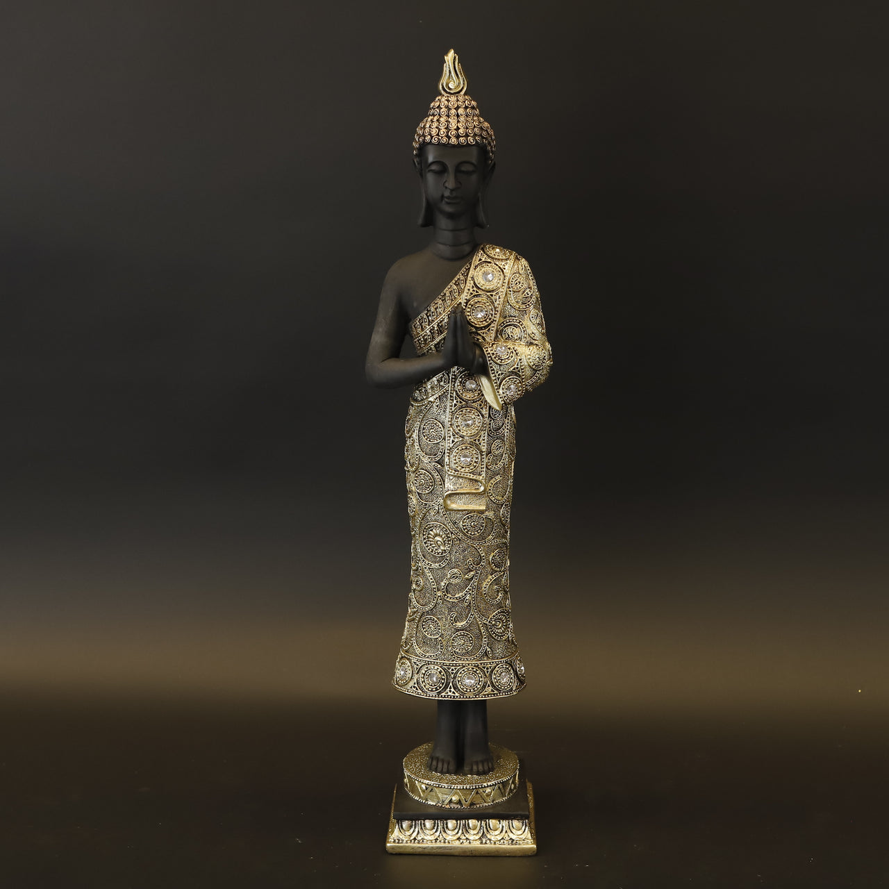 HCHD9094 - Standing Gold Brocade Buddha - L