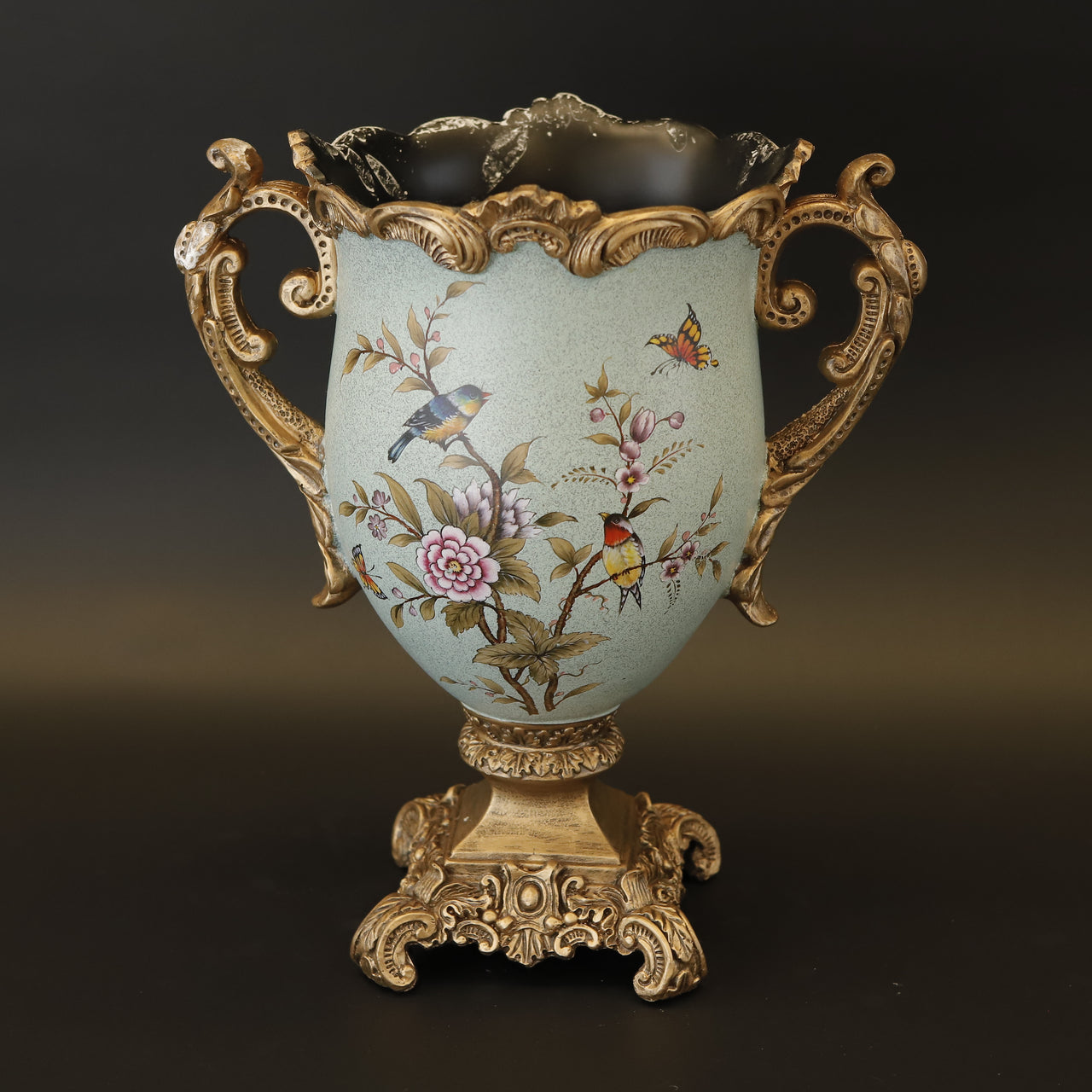 HCHD9111 - Sage Floral Open Urn
