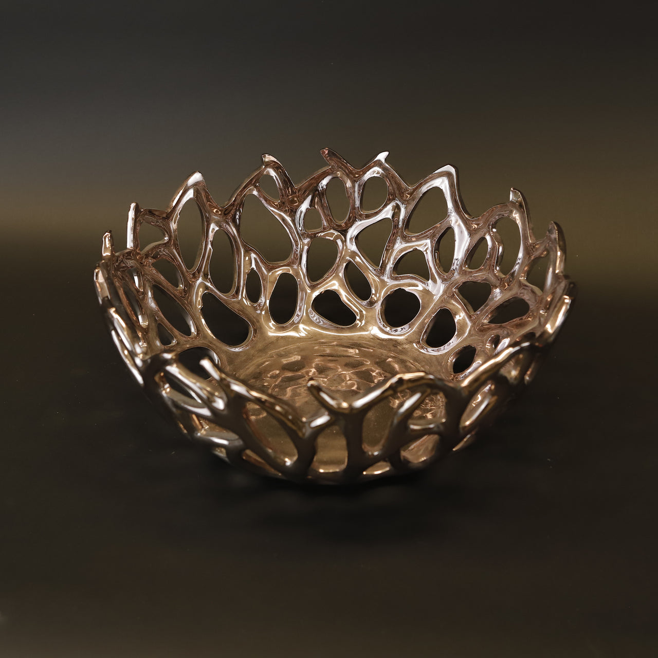 HCHD9136 - Gold Jagged Bowl