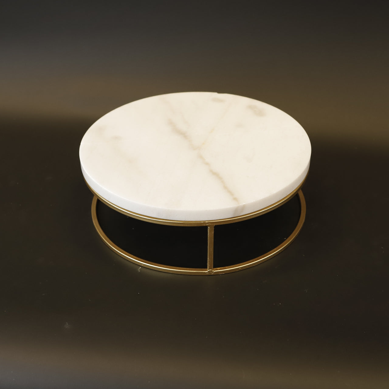 HCHD9184 - S White/Gold Plate Stand