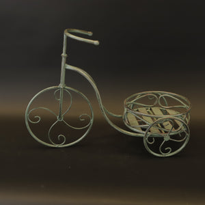HCHD9303 - Pewter Single Bicycle Pot