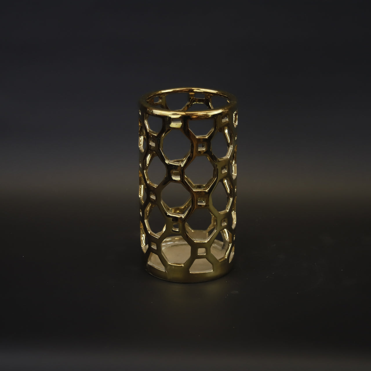 HCHD9534  - Gold Tall Candle