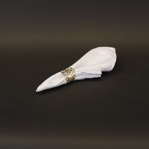 HCKE7710 - Gold Rose Napkin Ring