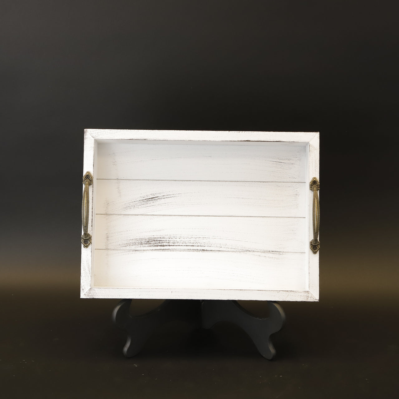 HCKE9284 - S White Tea Tray