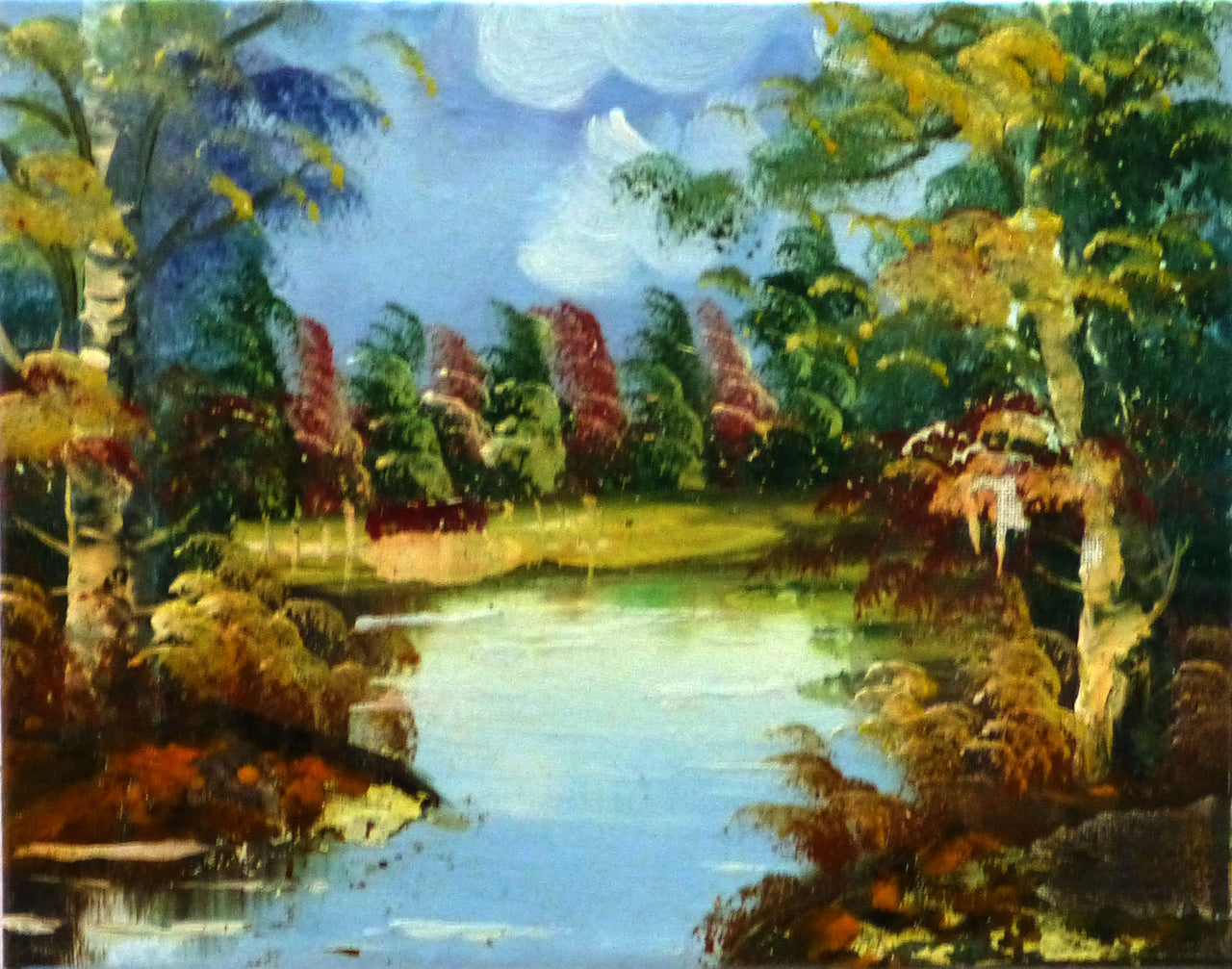 LS1012517 - 08"x10" Original Oil Painting