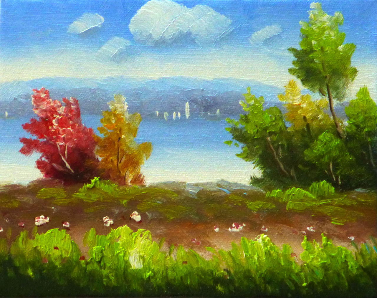 LS1014070 - 08"x10" Original Oil Painting