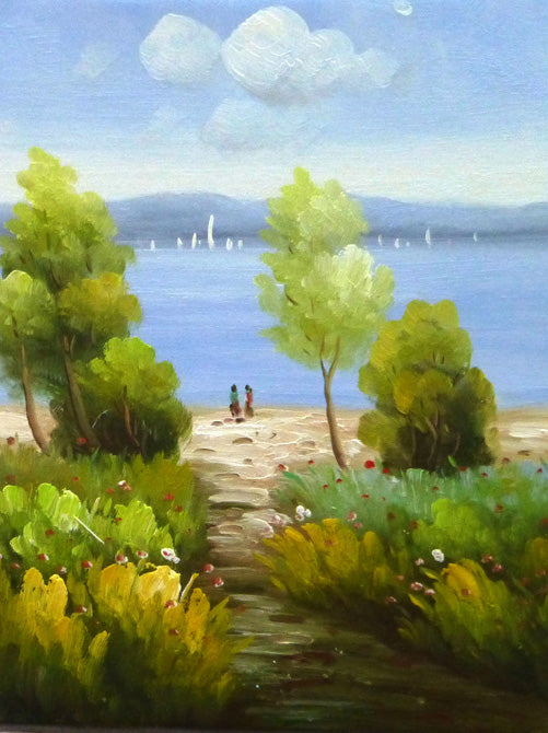 LS1513391 - 12"x16" Original Oil Painting