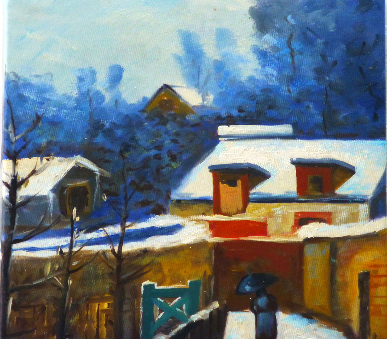 LS1514138 - 12"x16" Original Oil Painting