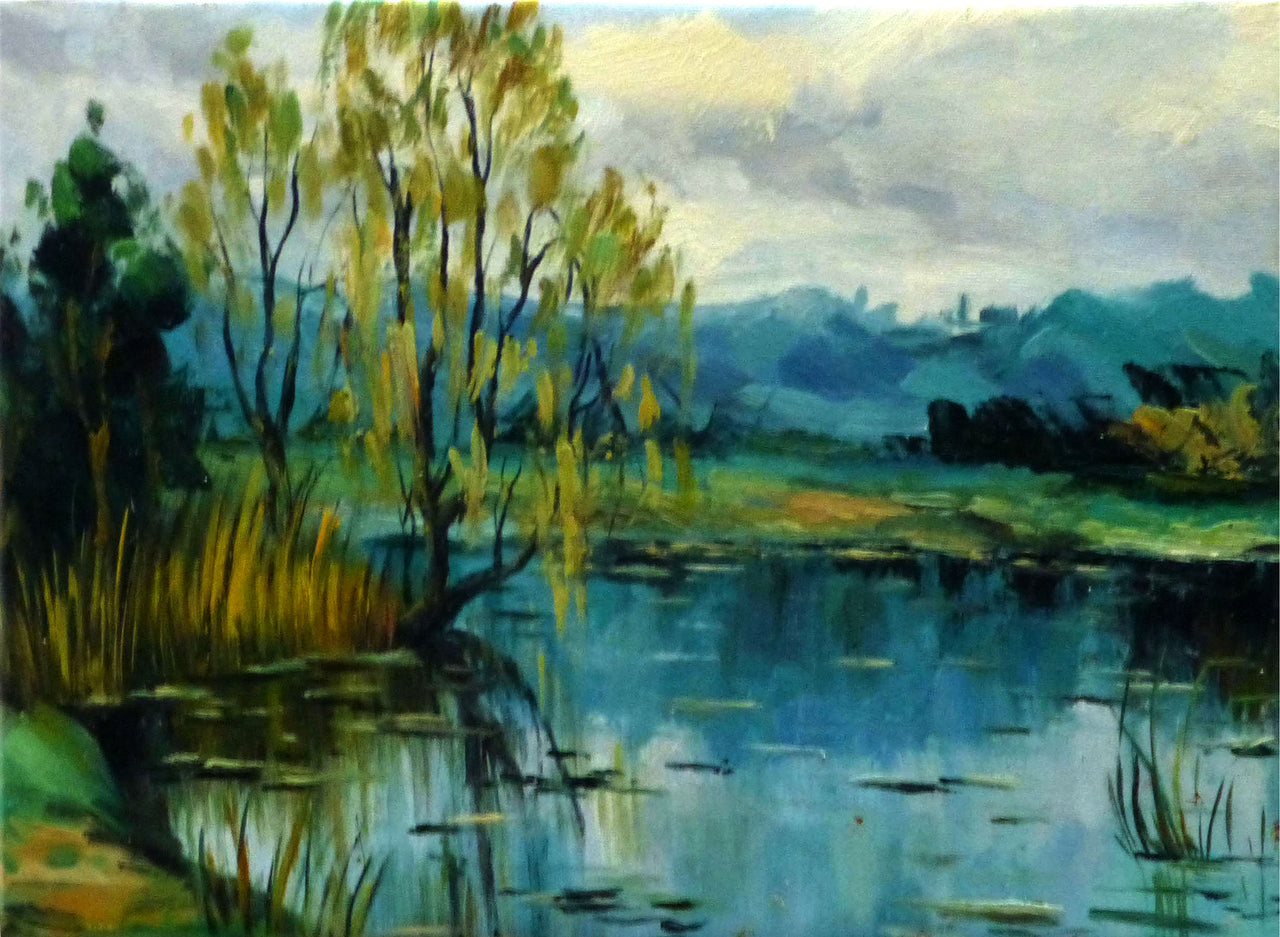 LS1514151 - 12"x16" Original Oil Painting