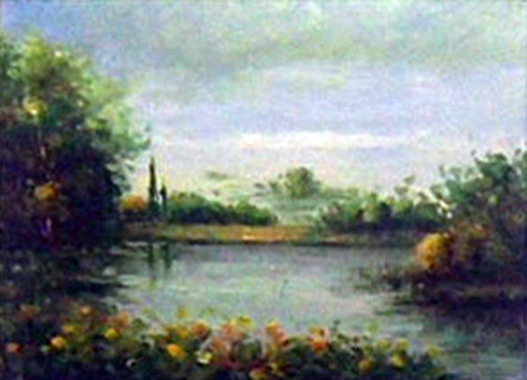 LS1518786 - 12"x16" Original Oil Painting