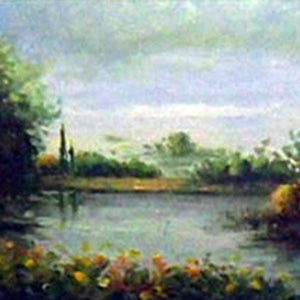 LS1518786 - 12"x16" Original Oil Painting