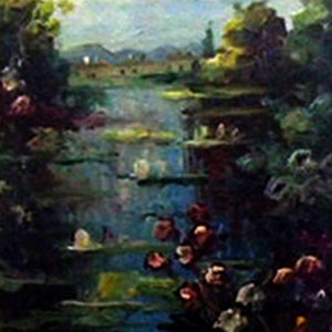 LS1518801 - 12"x16" Original Oil Painting