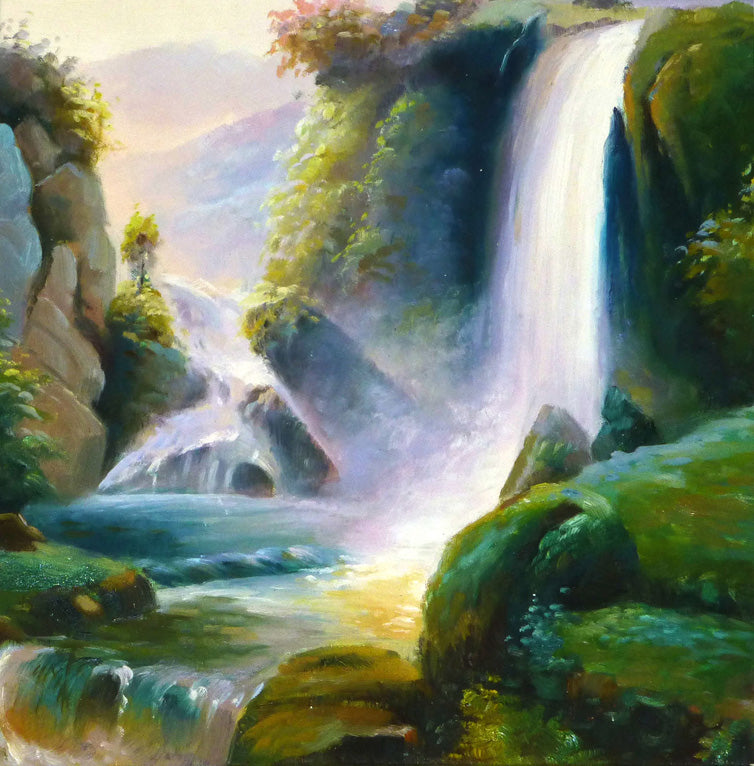 LS1712584 - 16"x16" Original Oil Paintings