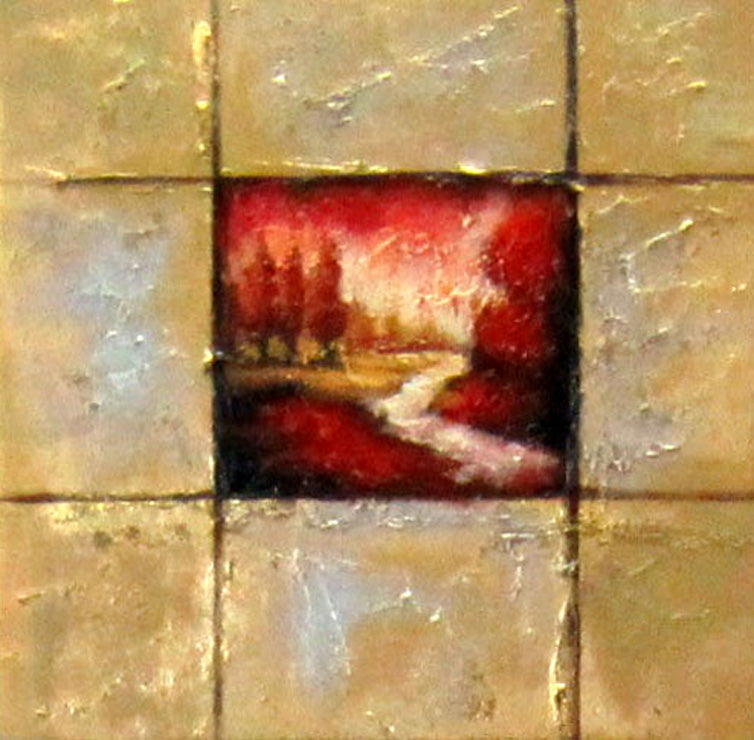 LS1714851 - 16"x16" Original Oil Painting
