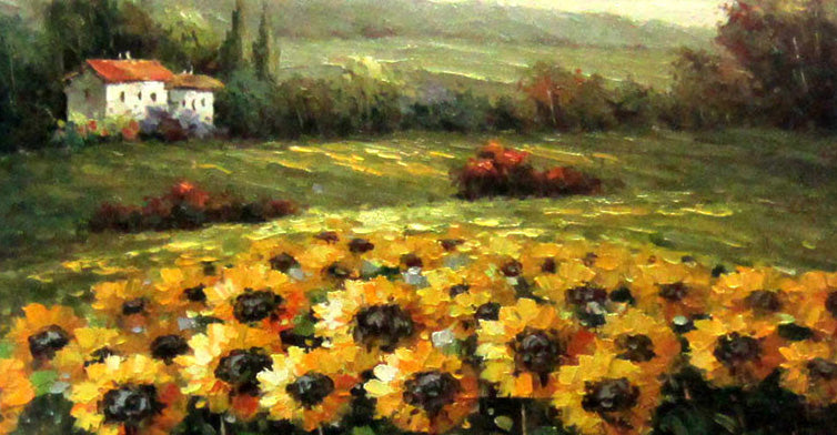 LS2216427 - 12"x24" Original Oil Painting