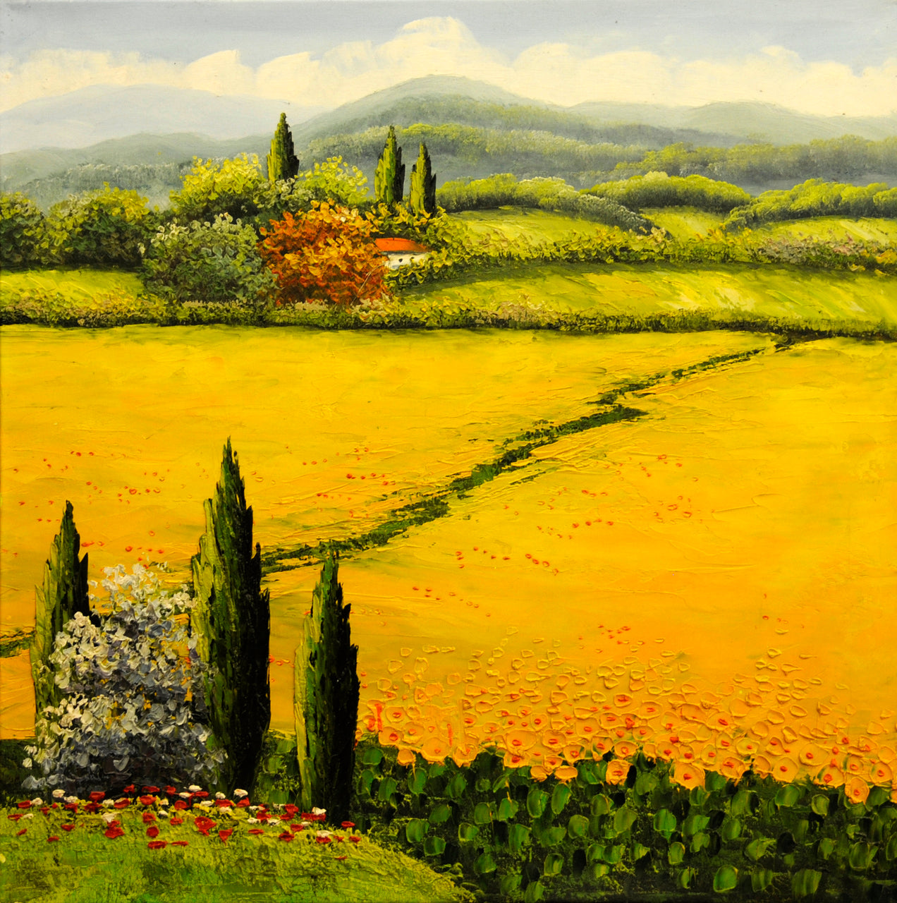 LS2314288 - 24"x24" Original Oil Painting