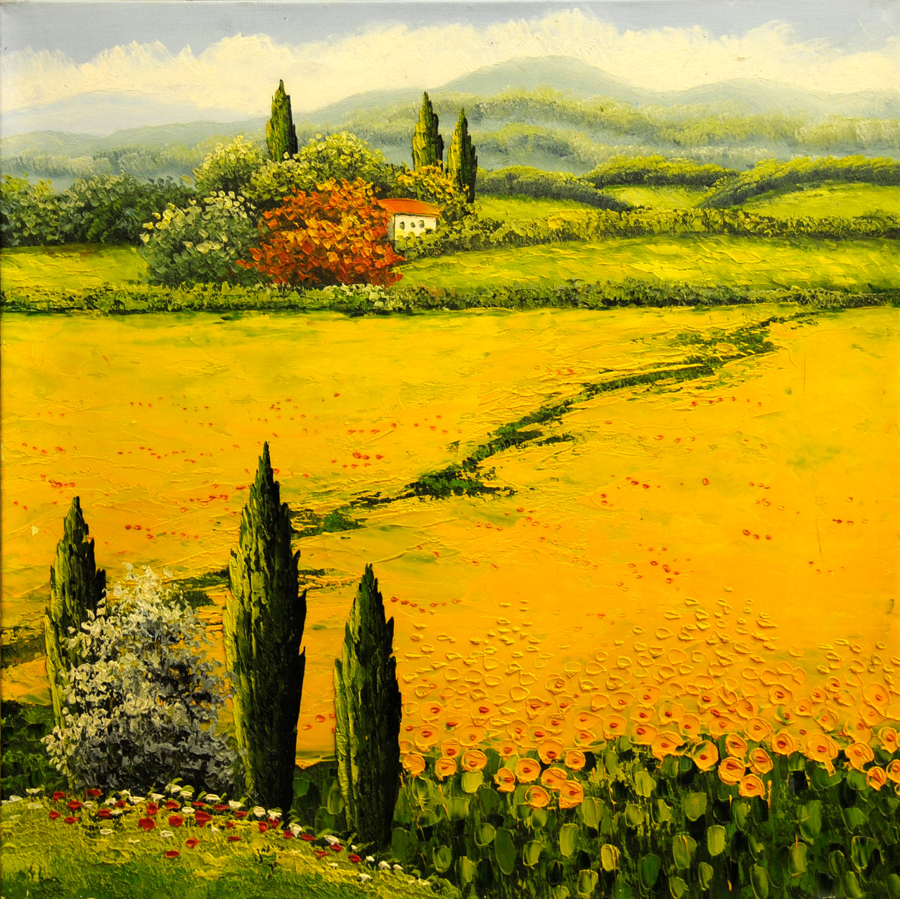 LS2314294 - 24"x24" Original Oil Painting