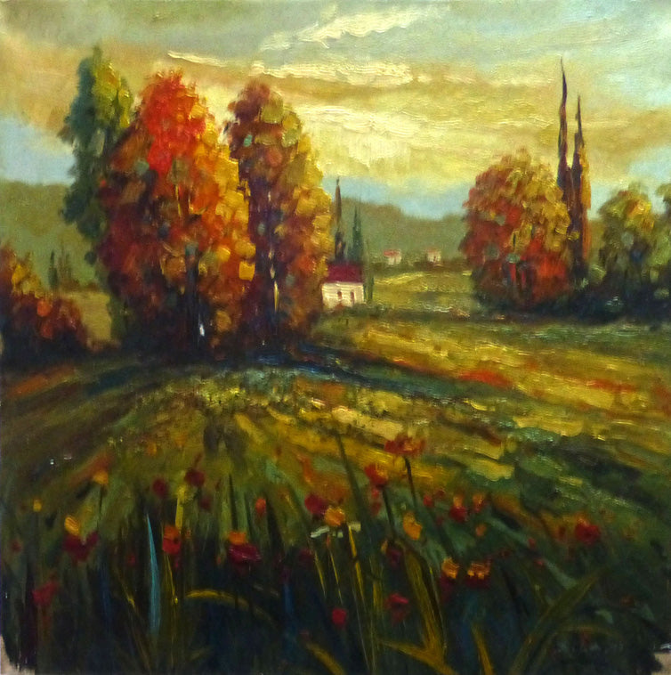 LS3114185 - 30"x30" Original Oil Painting