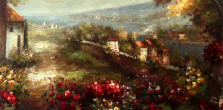 LS3416078 - 18"x34" Original Oil Painting