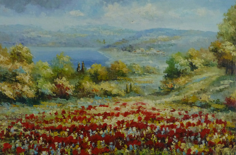 LS3610015 - 24"x36" Original Oil Painting