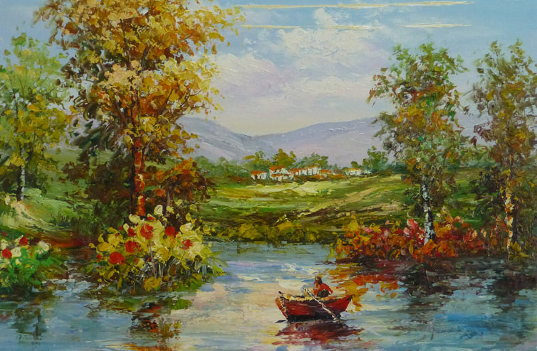 LS3610023 - 24"x36" Original Oil Painting