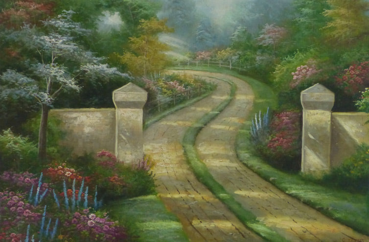LS3610028 - 24"x36" Original Oil Painting