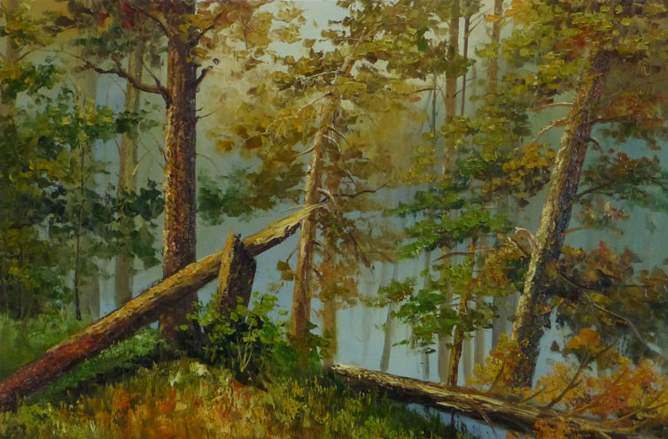 LS3610046 - 24"x36" Original Oil Painting