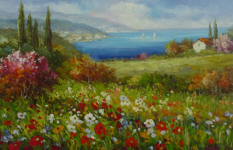 LS3610145 - 24"x36" Original Oil Painting
