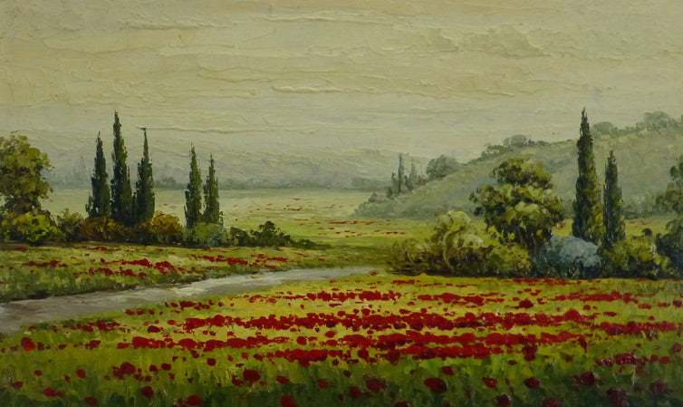 LS3610149 - 24"x36" Original Oil Painting