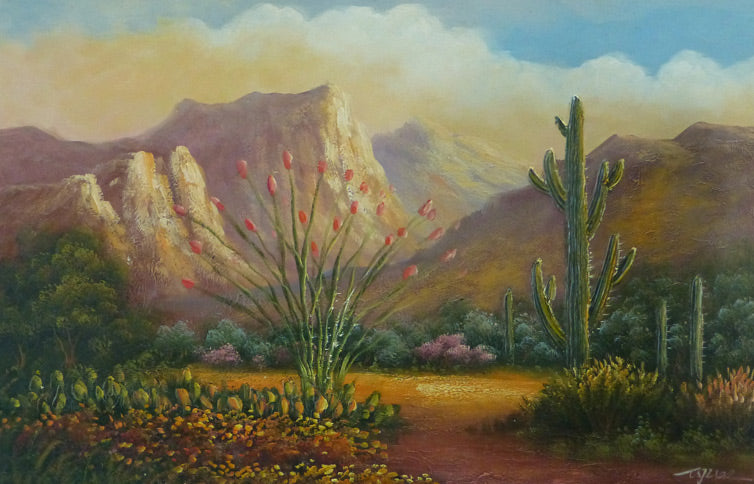 LS3610208 - 24"x36" Original Oil Painting