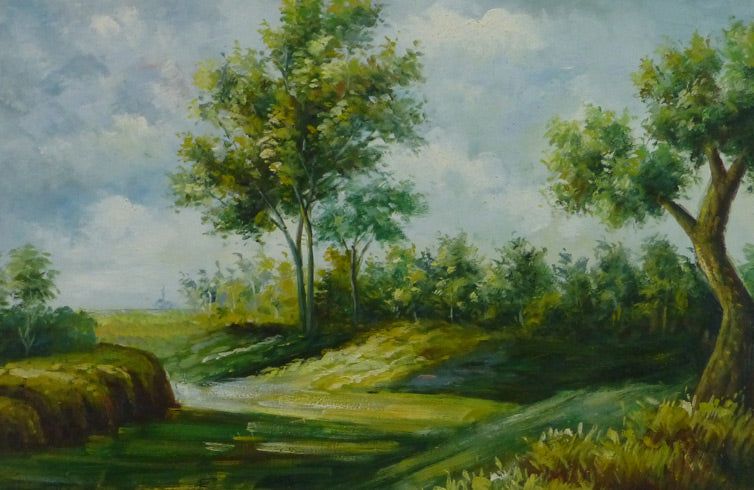 LS3610286 - 24"x36" Original Oil Painting