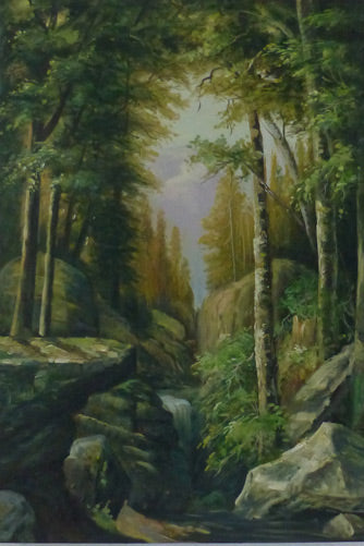 LS3611603 - 24"x36" Original Oil Painting