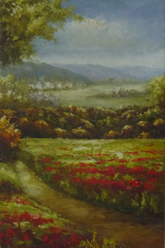 LS3611620 - 24"x36" Original Oil Painting